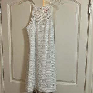 Lilly Pulitzer, medium, white dress. Worn once.